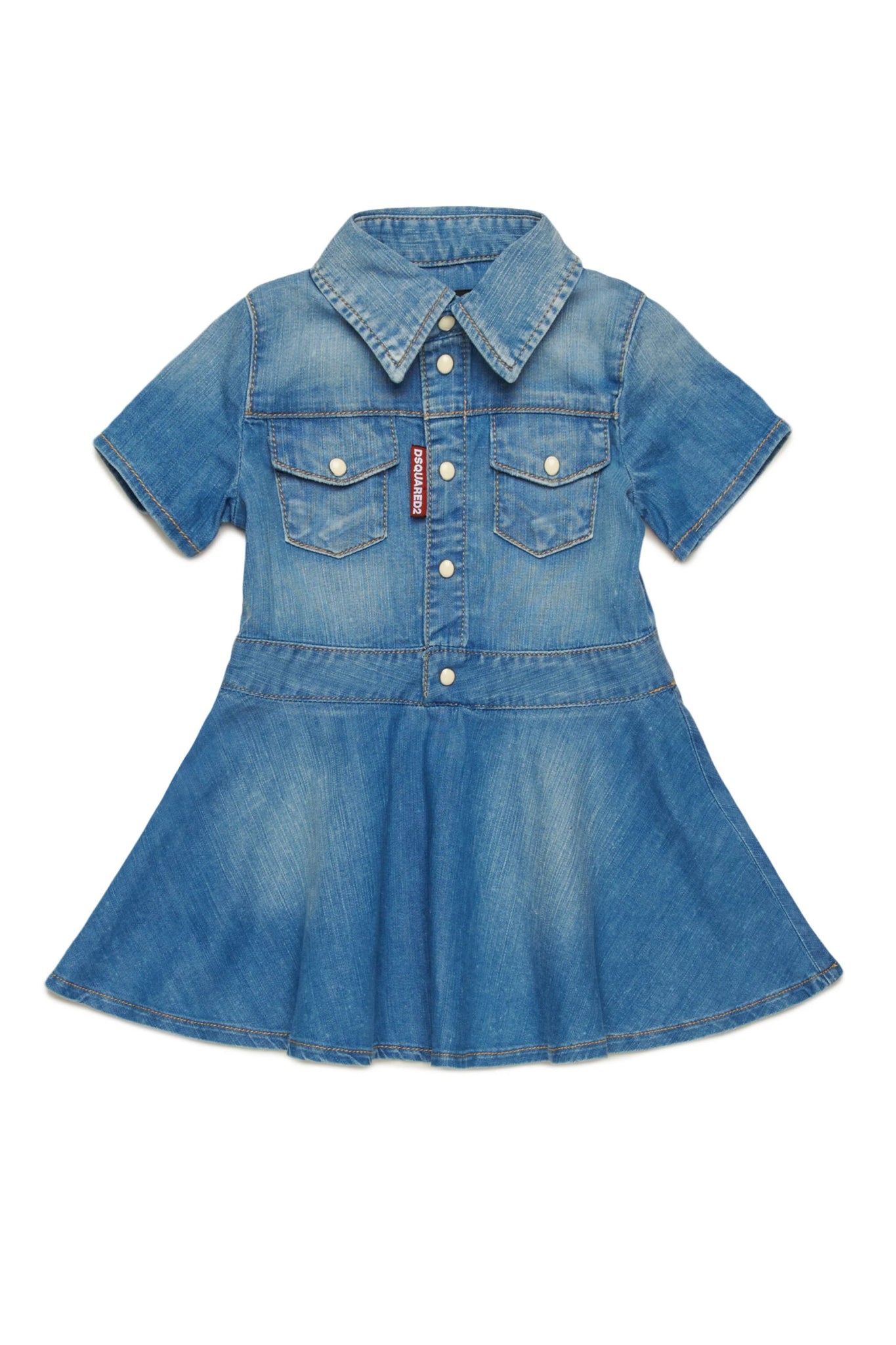 ABITO IN DENIM BLU DSQUARED2 - Angel Luxury
