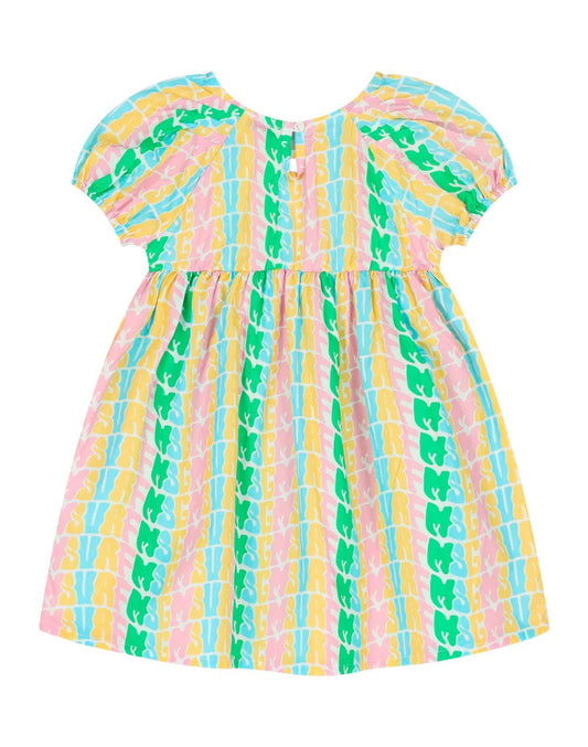 ABITO MULTICOLOR LOGATO MSGM - Angel Luxury