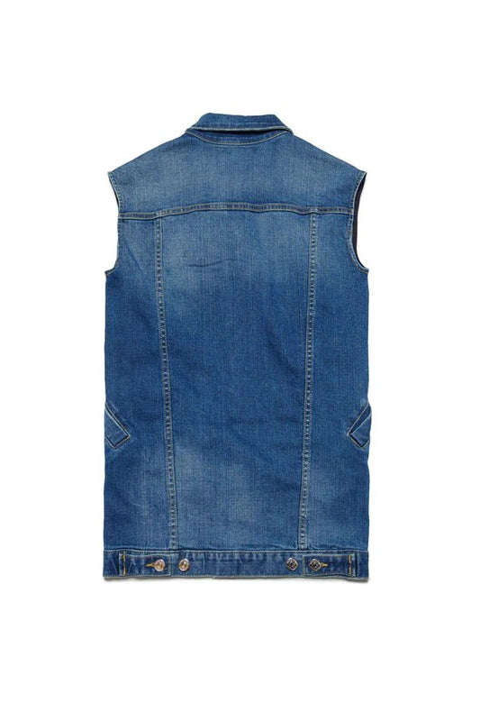 ABITO SMANICATO IN DENIM BLU SFUMATO DSQUARED2 - Angel Luxury