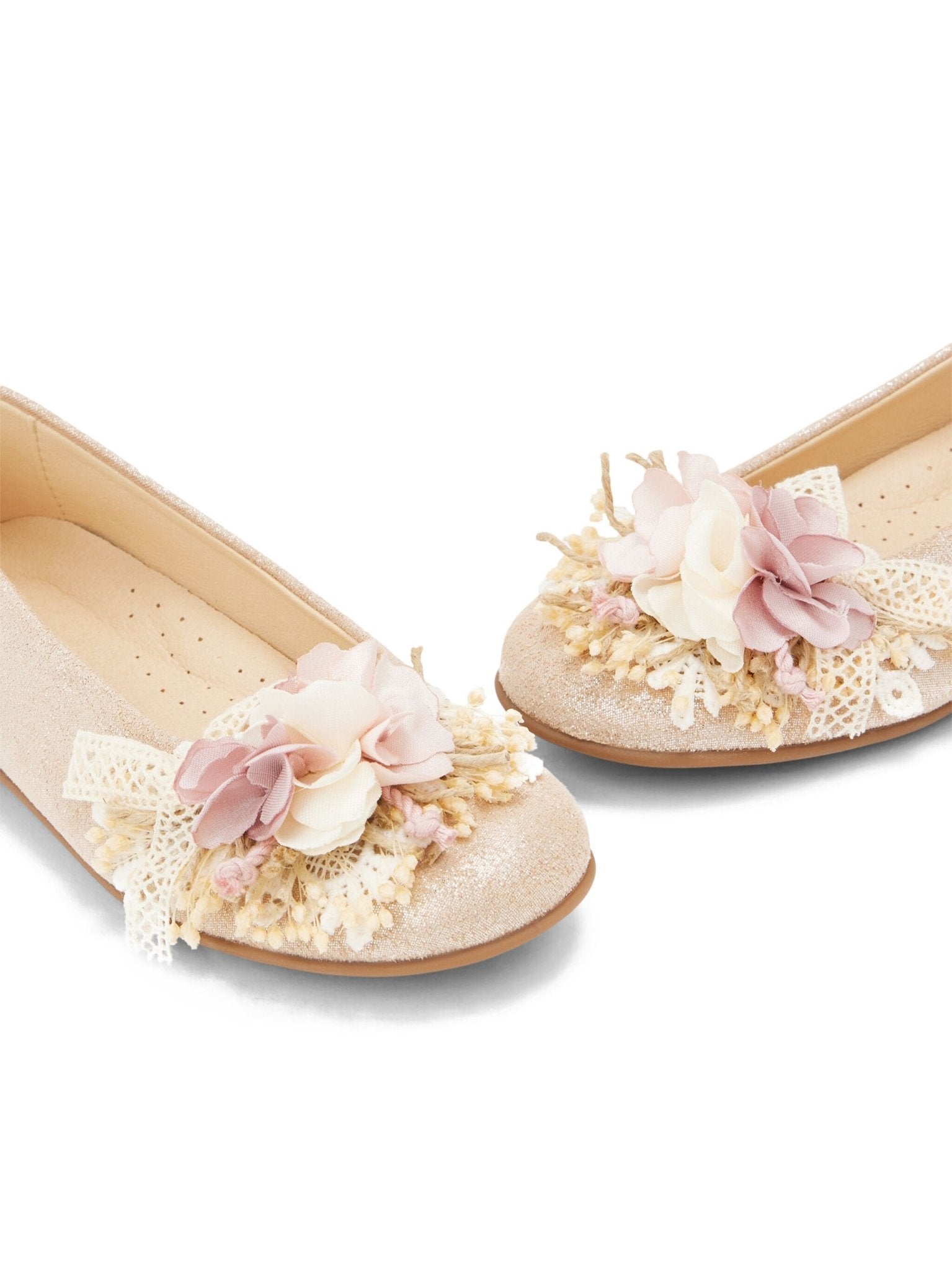 BALLERINA ROSA CON FIORE ANDANINES - Angel Luxury