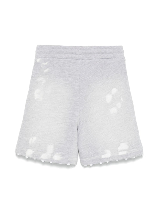 BERMUDA IN FELPA GRIGIO MSGM - Angel Luxury