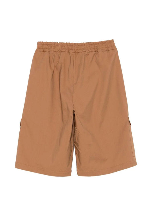 BERMUDA MARRONE CON TASCONI DONDUP - Angel Luxury