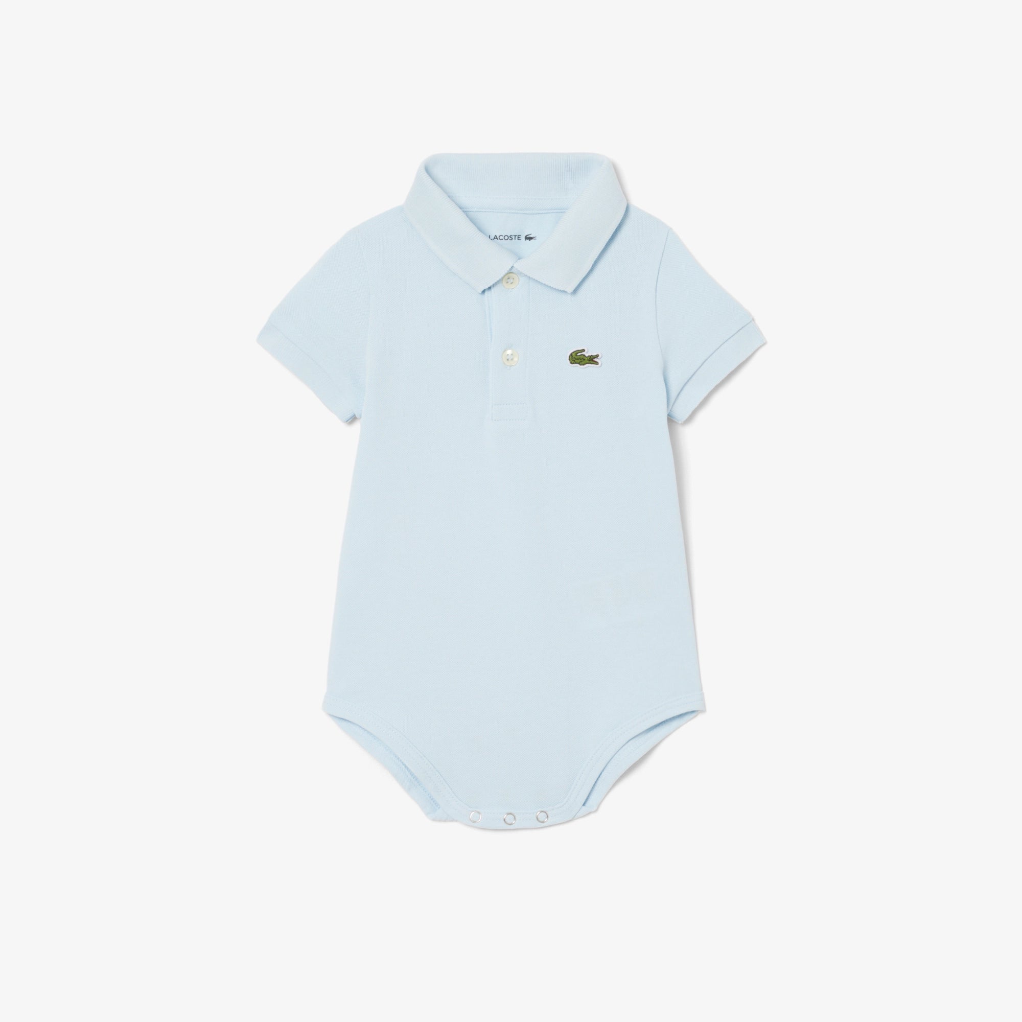 BODY A POLO AZZURRO LACOSTE - Angel Luxury