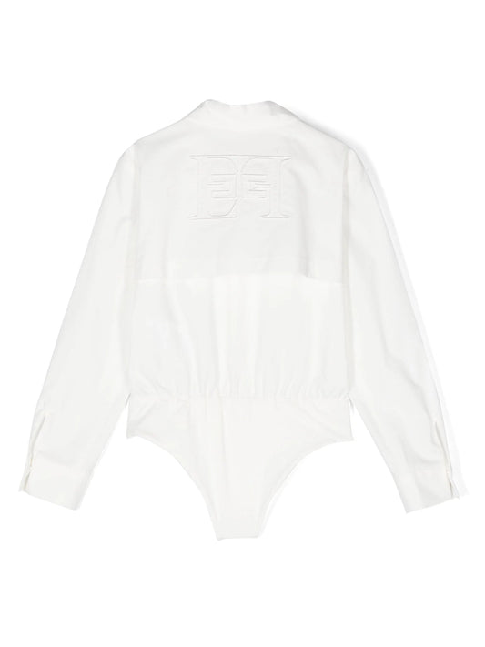 CAMICIA BODY BIANCA ELISABETTA FRANCHI - Angel Luxury