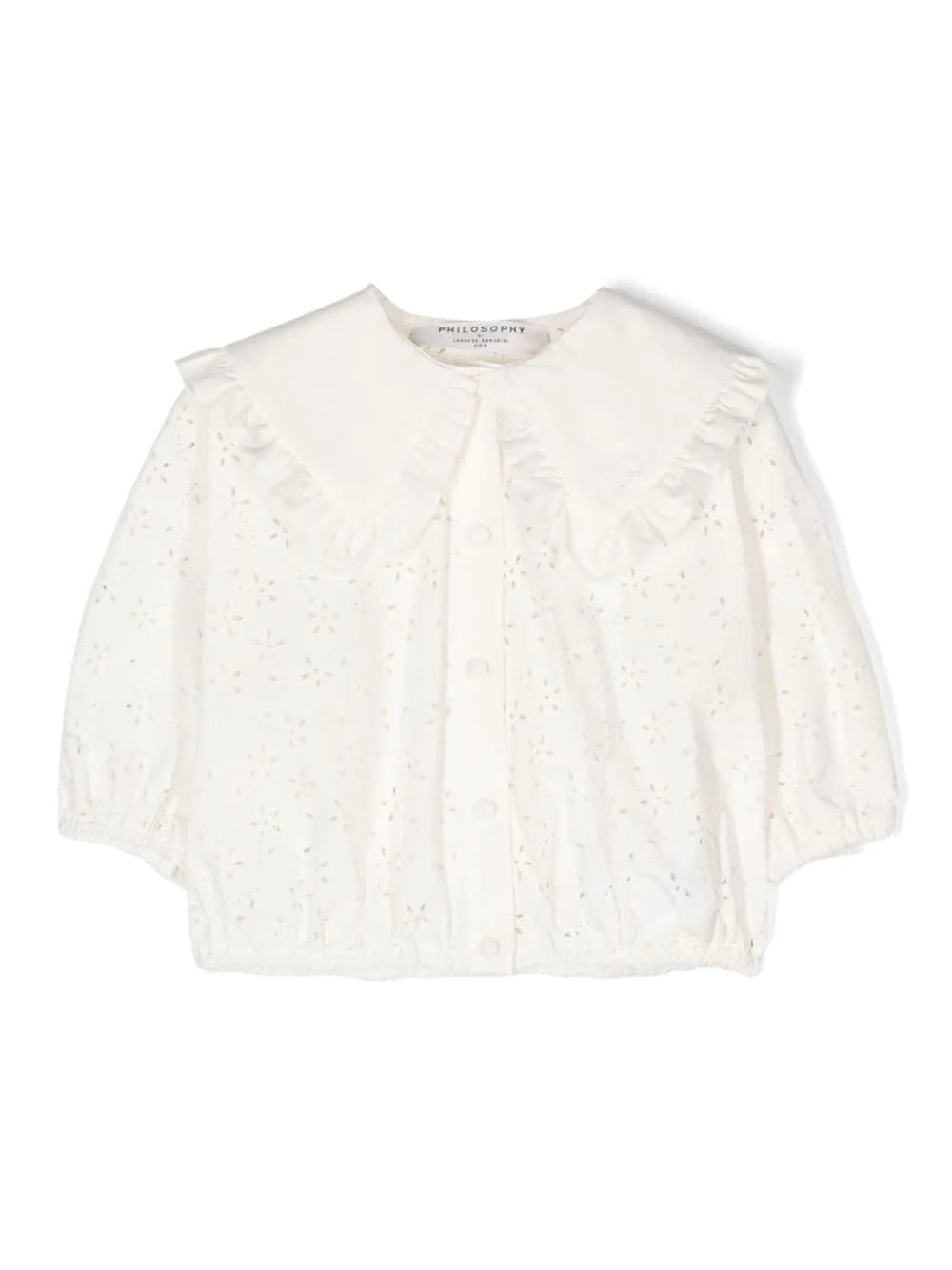 CAMICIA TRAFORATA PANNA PHILOSOPHY - Angel Luxury