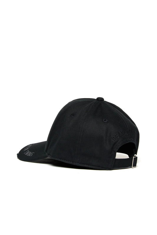 CAPPELLO DA BASEBALL NERO DSQUARED2 - Angel Luxury
