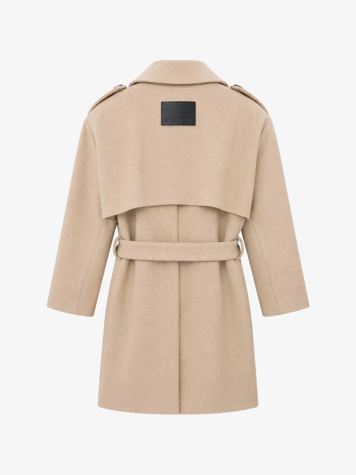 CAPPOTTO "TRENCH" DOPPIOPETTO BEIGE MSGM - Angel Luxury