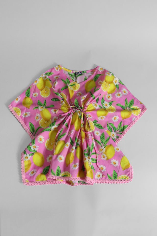 Copricostume caftano Mc2 Saint Barth rosa - Angel Luxury