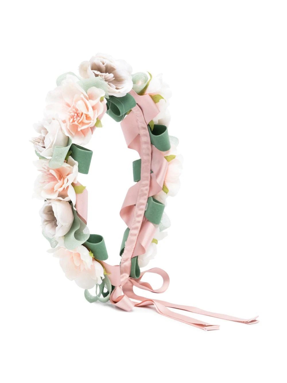 CORONCINA ROSA ANTICO COLORI CHIARI - Angel Luxury