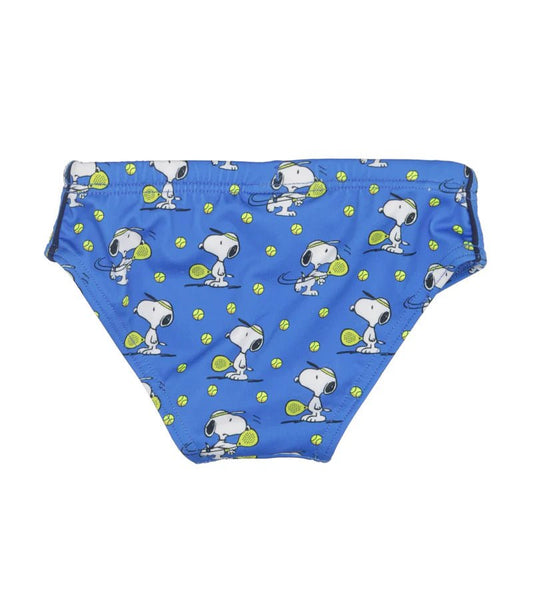 COSTUME A SLIP BLU CON FANTASIA SNOOPY TENNIS MC2 SAINT BARTH - Angel Luxury