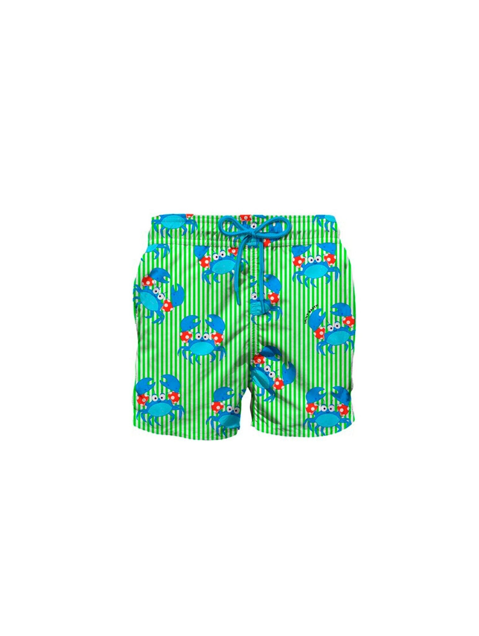COSTUME BOXER CON GRANCHIO A RIGHE MC2 SAINT BARTH - Angel Luxury