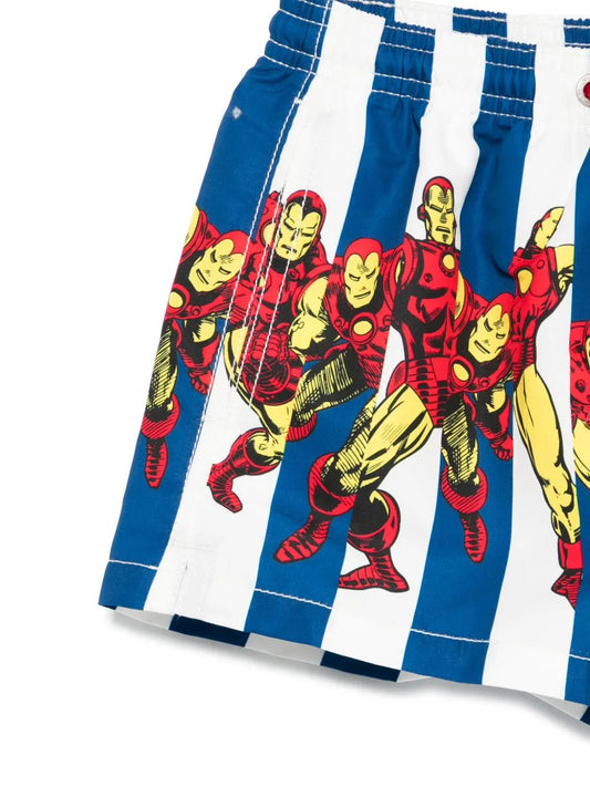 COSTUME BOXER IROMAN A RIGHE MC2 SAINT BARTH - Angel Luxury