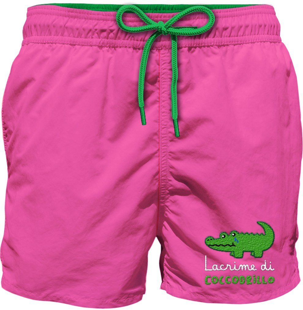 COSTUME BOXER ROSA FLUO MC2 SAINT BARTH - Angel Luxury