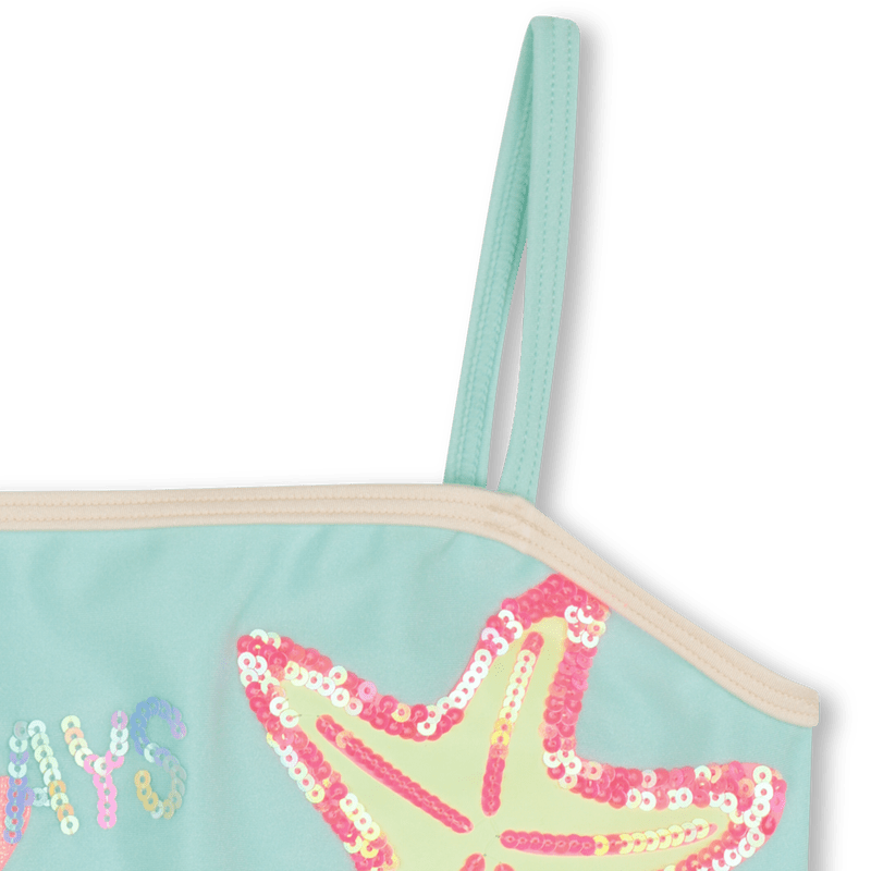 COSTUME DUE PEZZI TURCHESE CON PAILLETTES BILLIEBLUSH - Angel Luxury