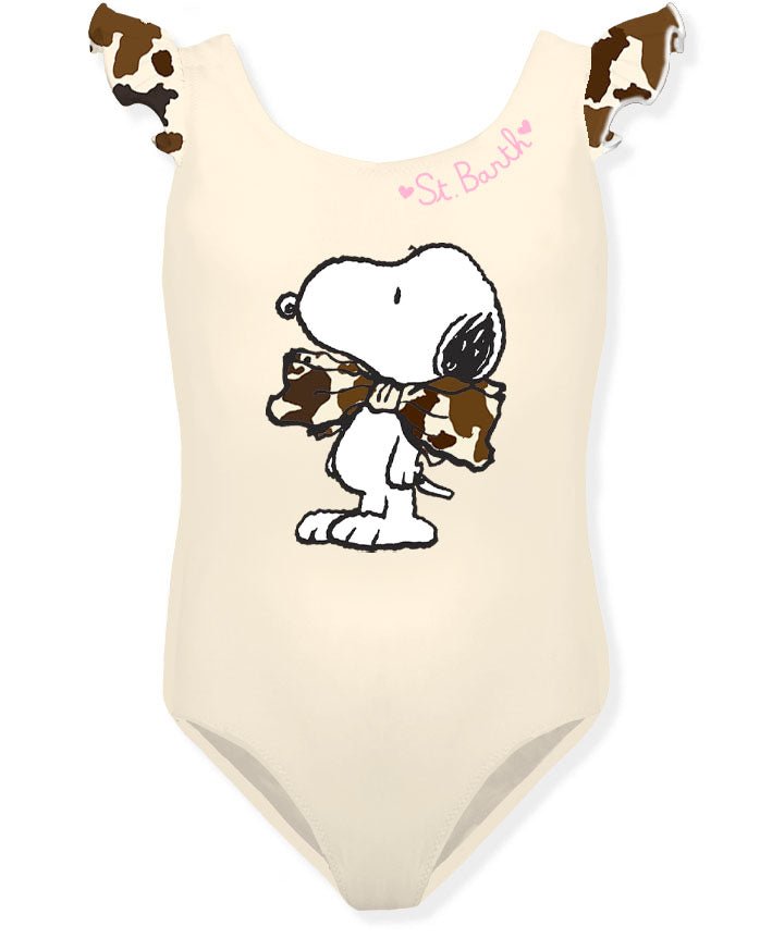 COSTUME INTERO MC2 SAINT BARTH BIANCO CON STAMPA SNOOPY - Angel Luxury
