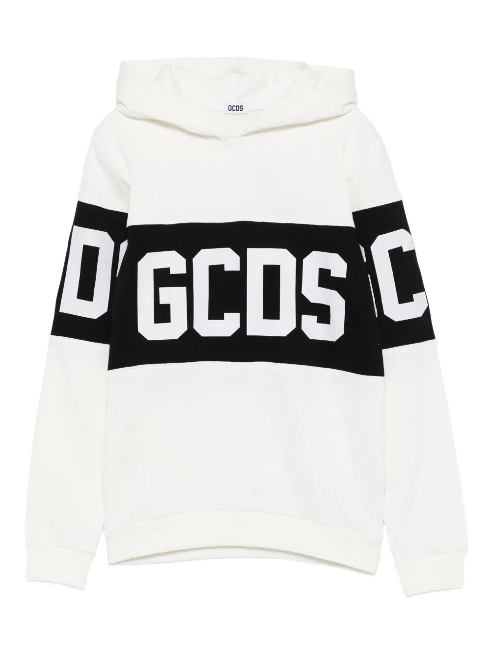FELPA BIANCA CON LOGO GCDS - Angel Luxury