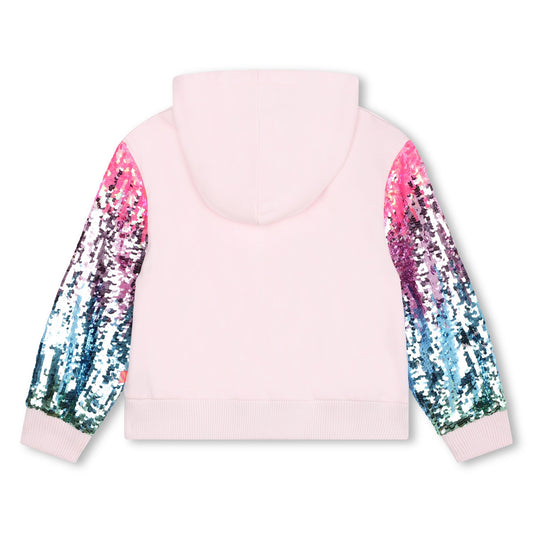 FELPA CON ZIP ROSA BILLIEBLUSH - Angel Luxury