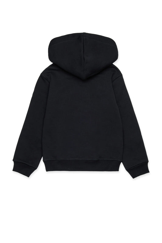 FELPA NERA CON LOGO DSQUARED2 - Angel Luxury