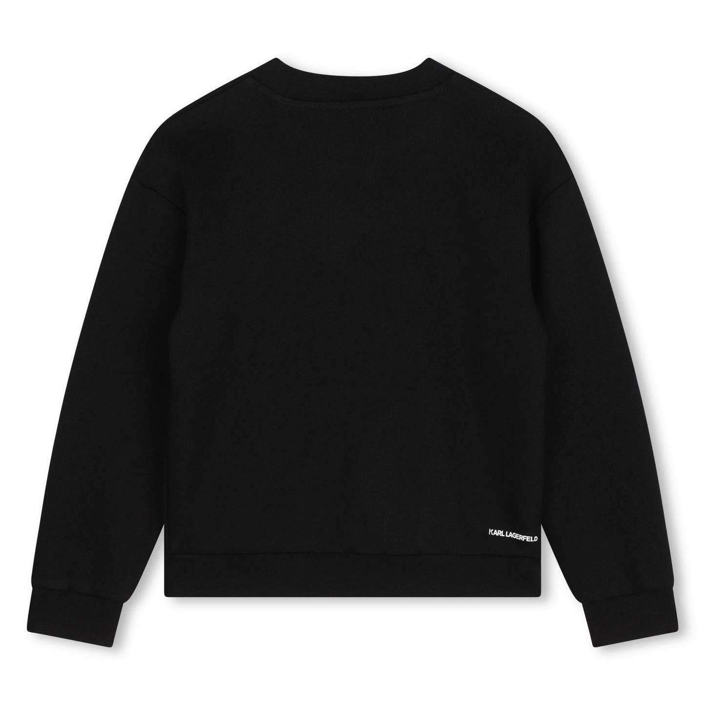 FELPA NERA KARL LAGERFELD - Angel Luxury