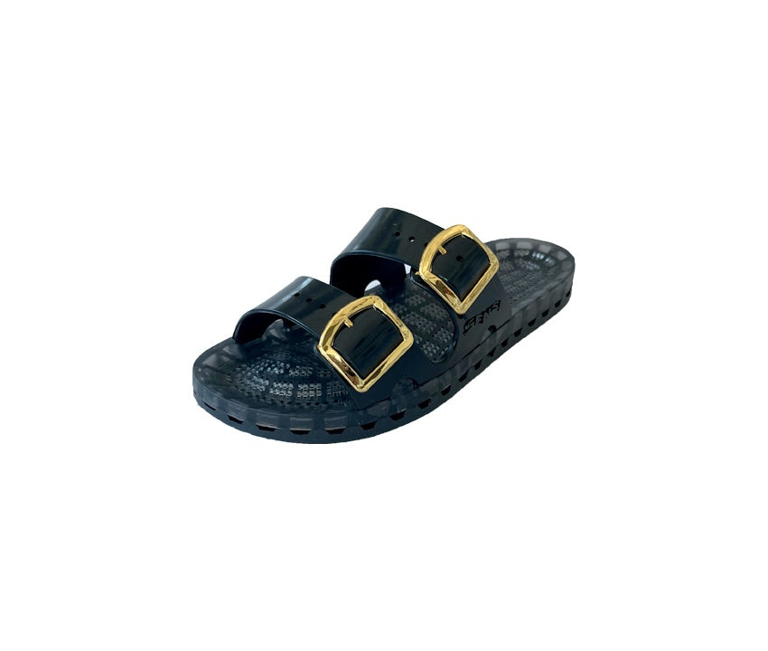 CIABATTA FLAMINGO NERO SENSI