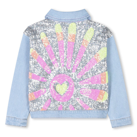 GIACCA IN DENIM CON PAILLETTES - Angel Luxury