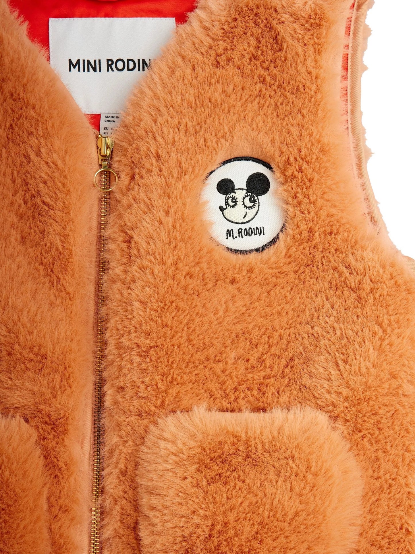 GILET IN ECOPELLICCIA CON TASCHE MINI RODINI - Angel Luxury