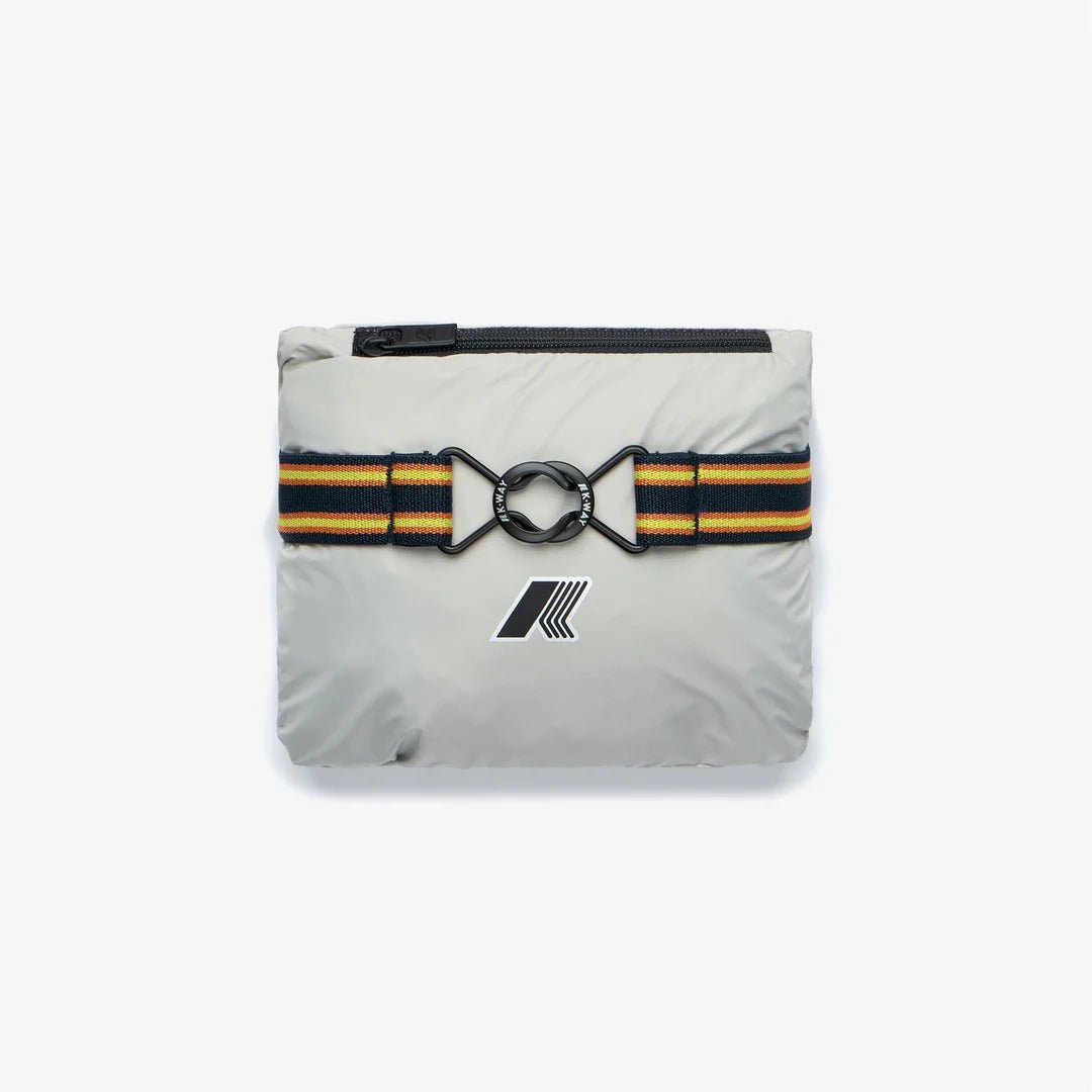 GIUBBINO GRIGIO CON LOGO NERO K - WAY - Angel Luxury