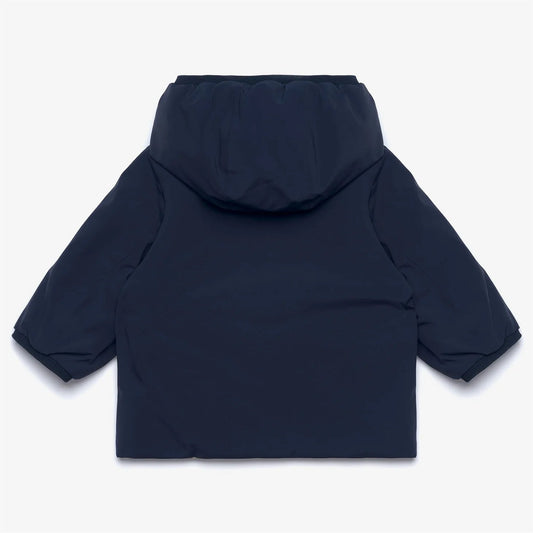 GIUBBINO REVERSIBILE BLU - VERDE OLIVA K - WAY - Angel Luxury