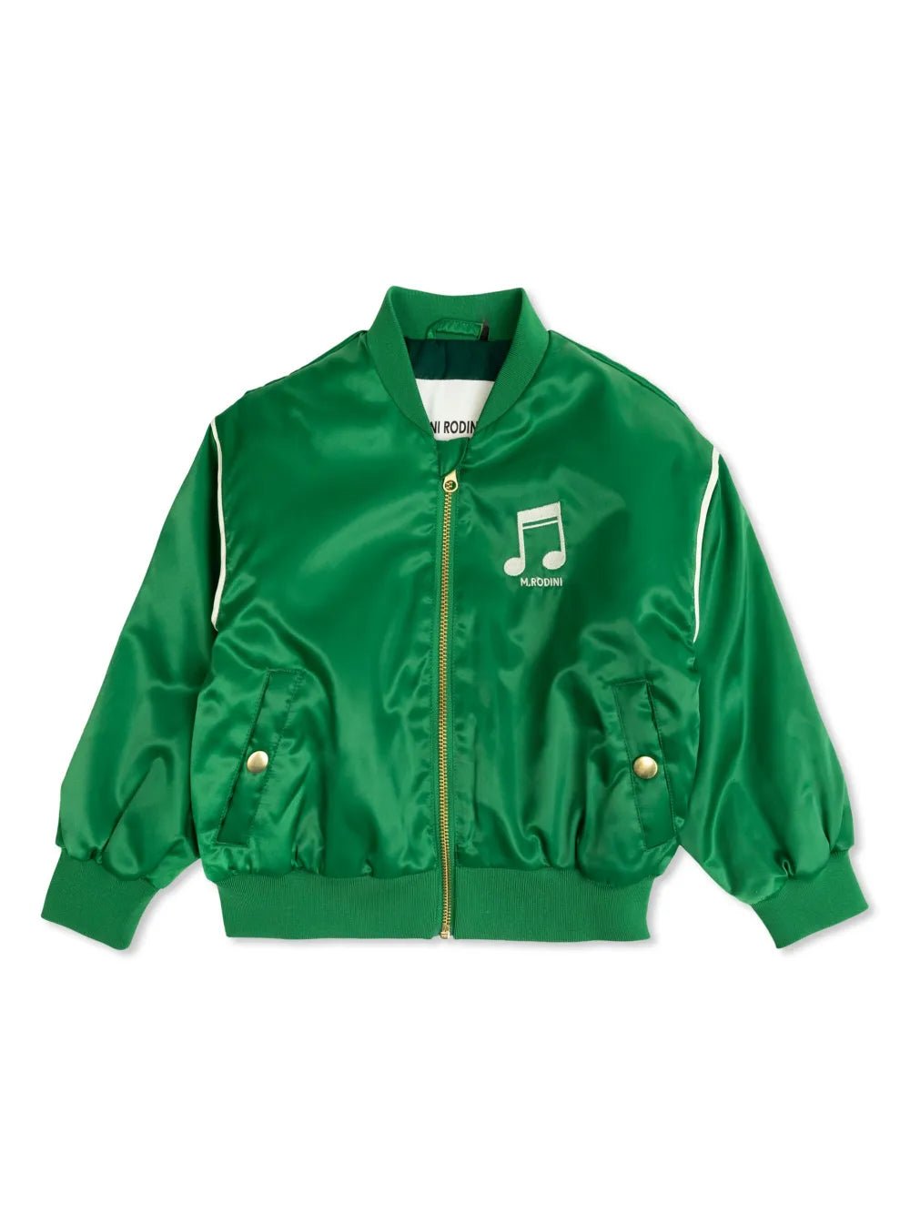 GIUBBINO VERDE CON NOTA MUSICALE MINI RODINI - Angel Luxury