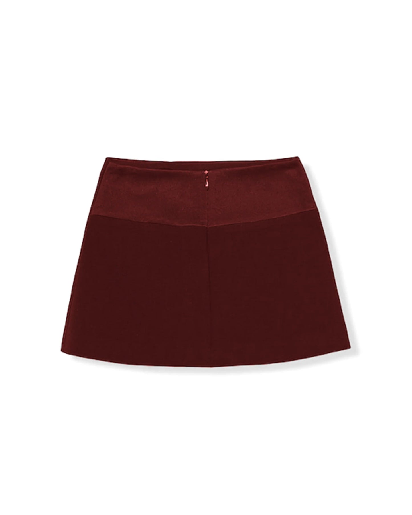 GONNA CON TASCA ROSSO CILIEGIA ELISABETTA FRANCHI - Angel Luxury