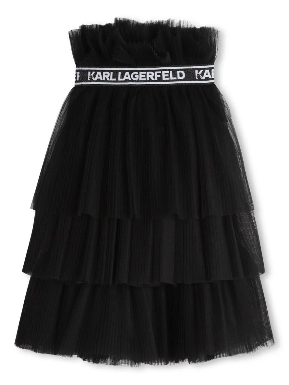 GONNA IN TULLE NERO KARL LAGERFELD - Angel Luxury