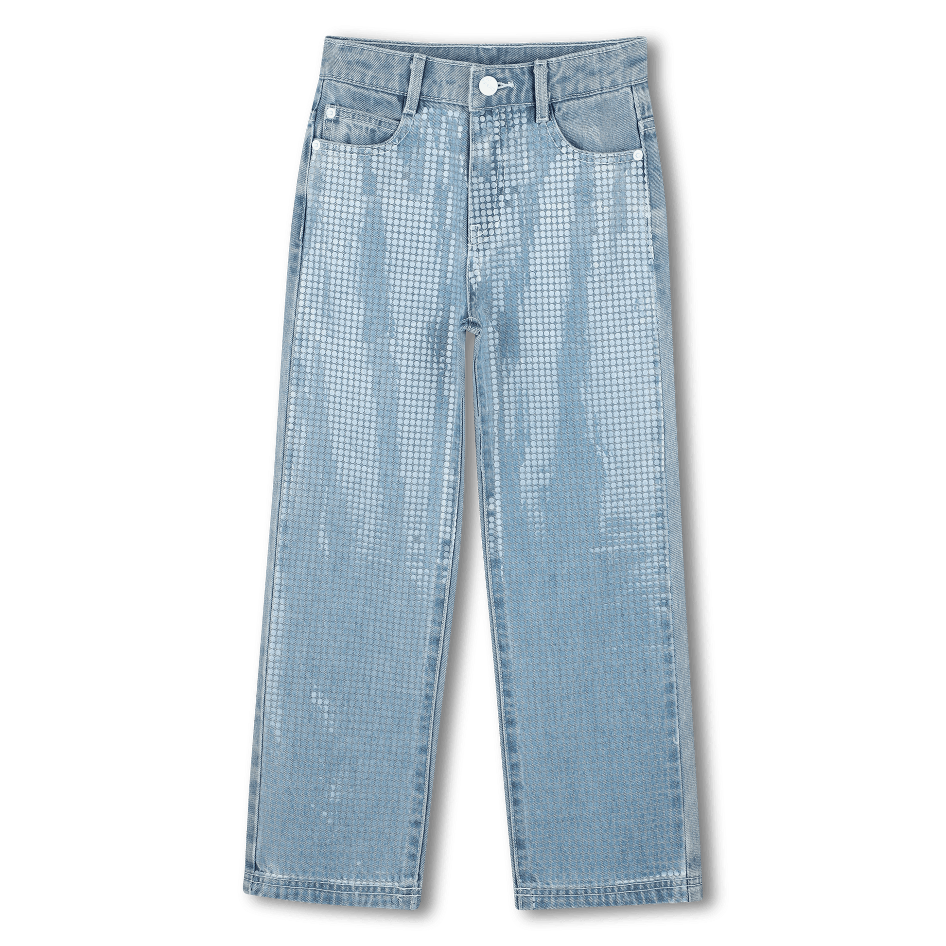 JEANS CON PAILLETTES DKNY - Angel Luxury