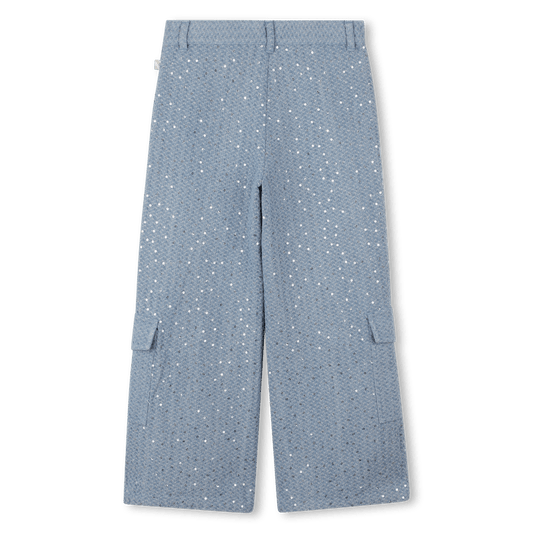 JEANS IN DENIM CON PAILLETTES BILLIEBLUSH - Angel Luxury