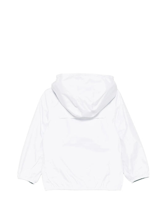 K - WAY REVERSIBILE BIANCO E VERDE - Angel Luxury