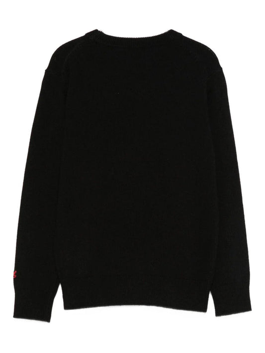 MAGLIONE BLU CON GRINCH NATALIZIO MC2 SAINT BARTH - Angel Luxury