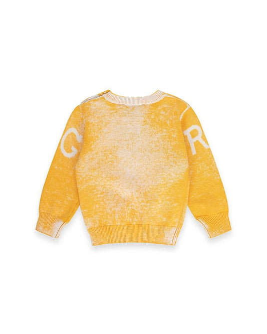 MAGLIONE GIALLO SFUMATO ICEBERG - Angel Luxury