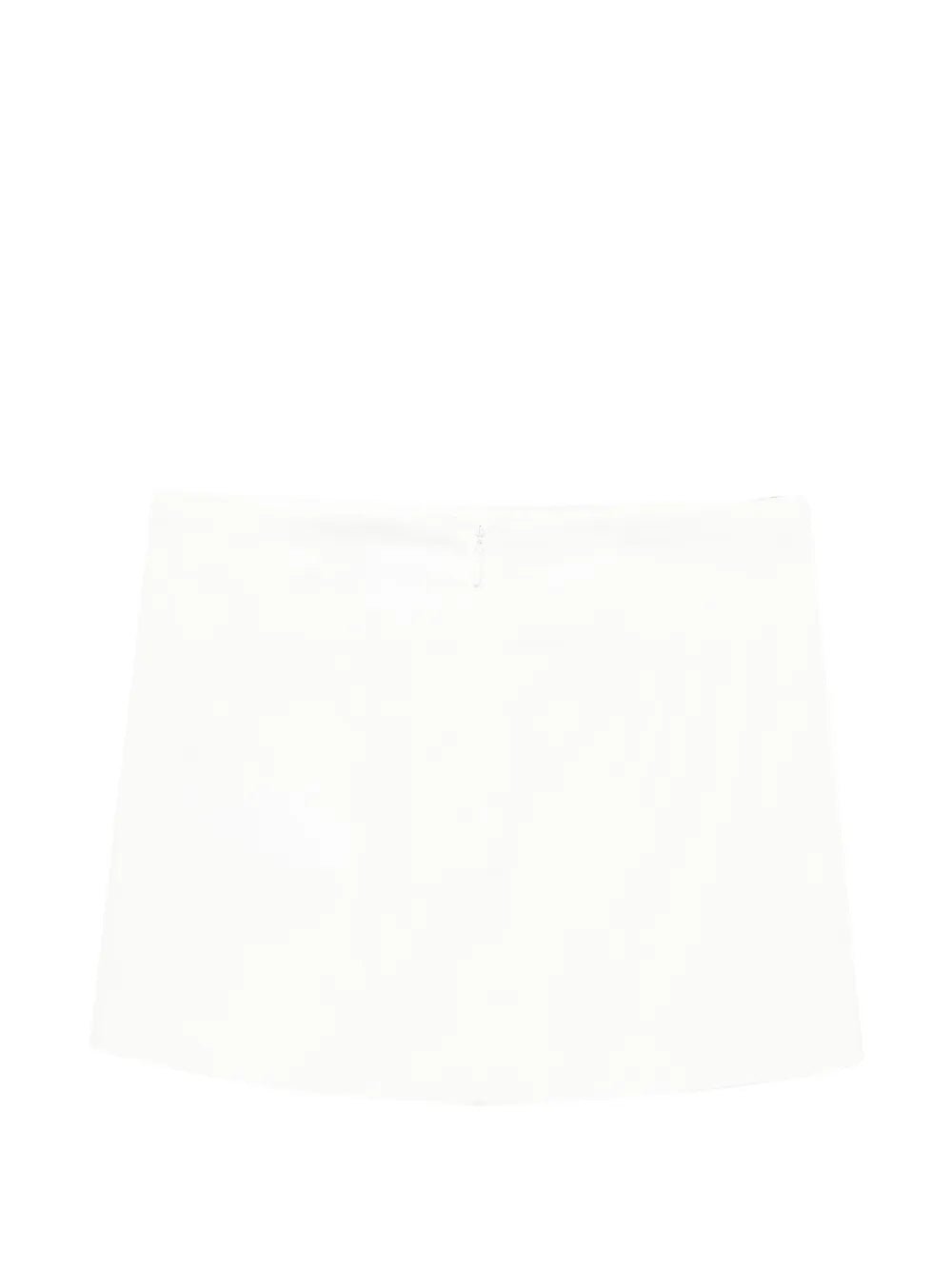 MINIGONNA BIANCA CON OCCHIELLI ORO PINKO - Angel Luxury