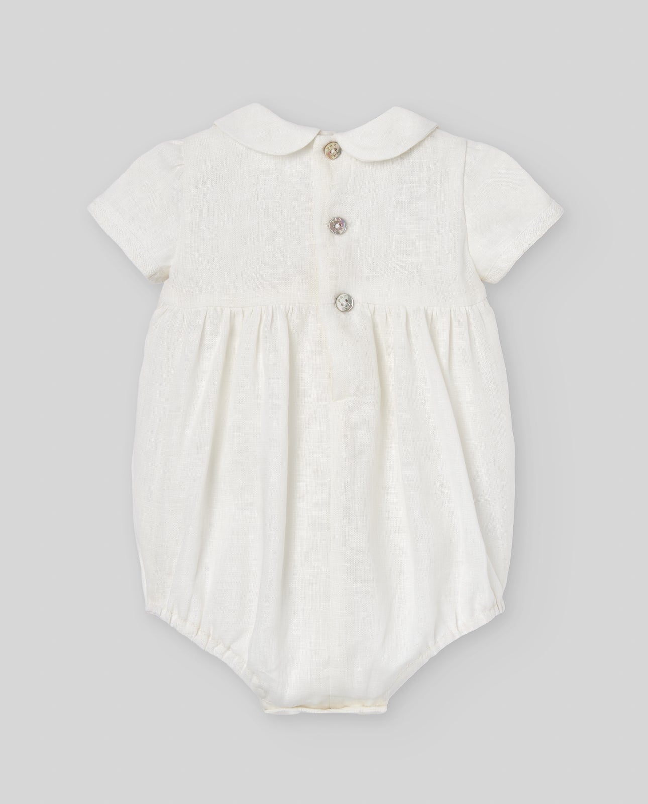PAGLIACCETTO BIANCO NEONATA PAZ RODRIGUEZ - Angel Luxury