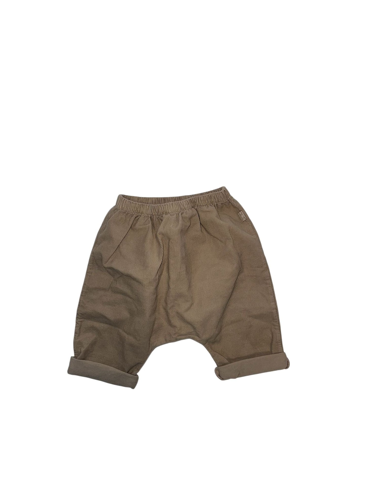 PANTALONE A COSTINE BEIGE TEDDY&MINOU - Angel Luxury