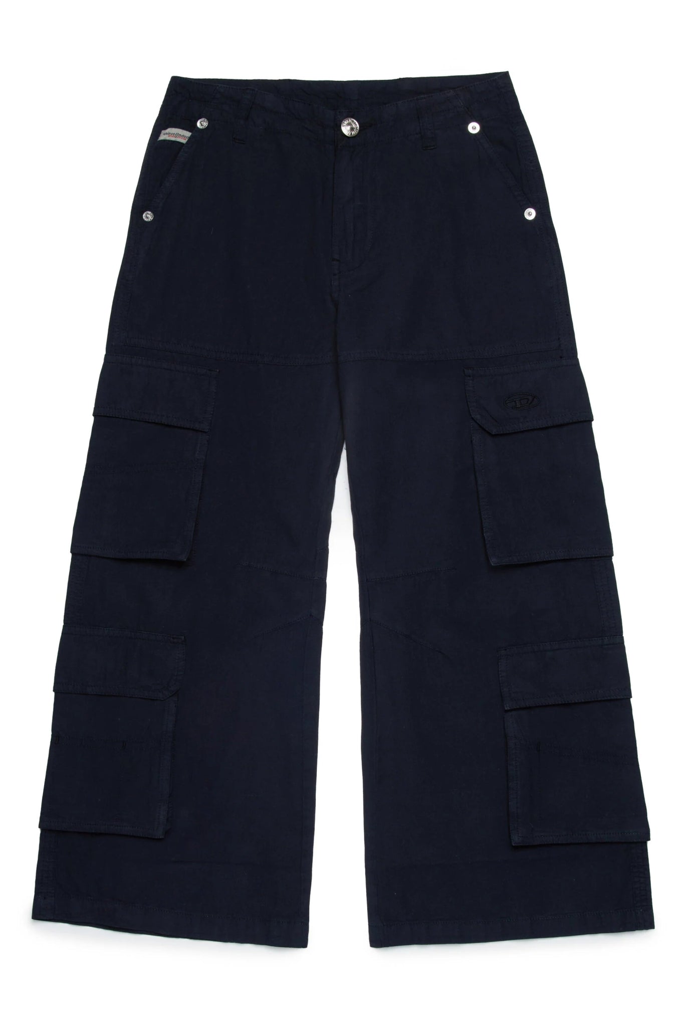 PANTALONE CARGO NERO DIESEL - Angel Luxury