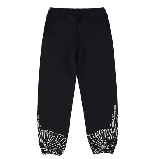 PANTALONE DI TUTA NERO E BIANCO MARCELO BURLON - Angel Luxury