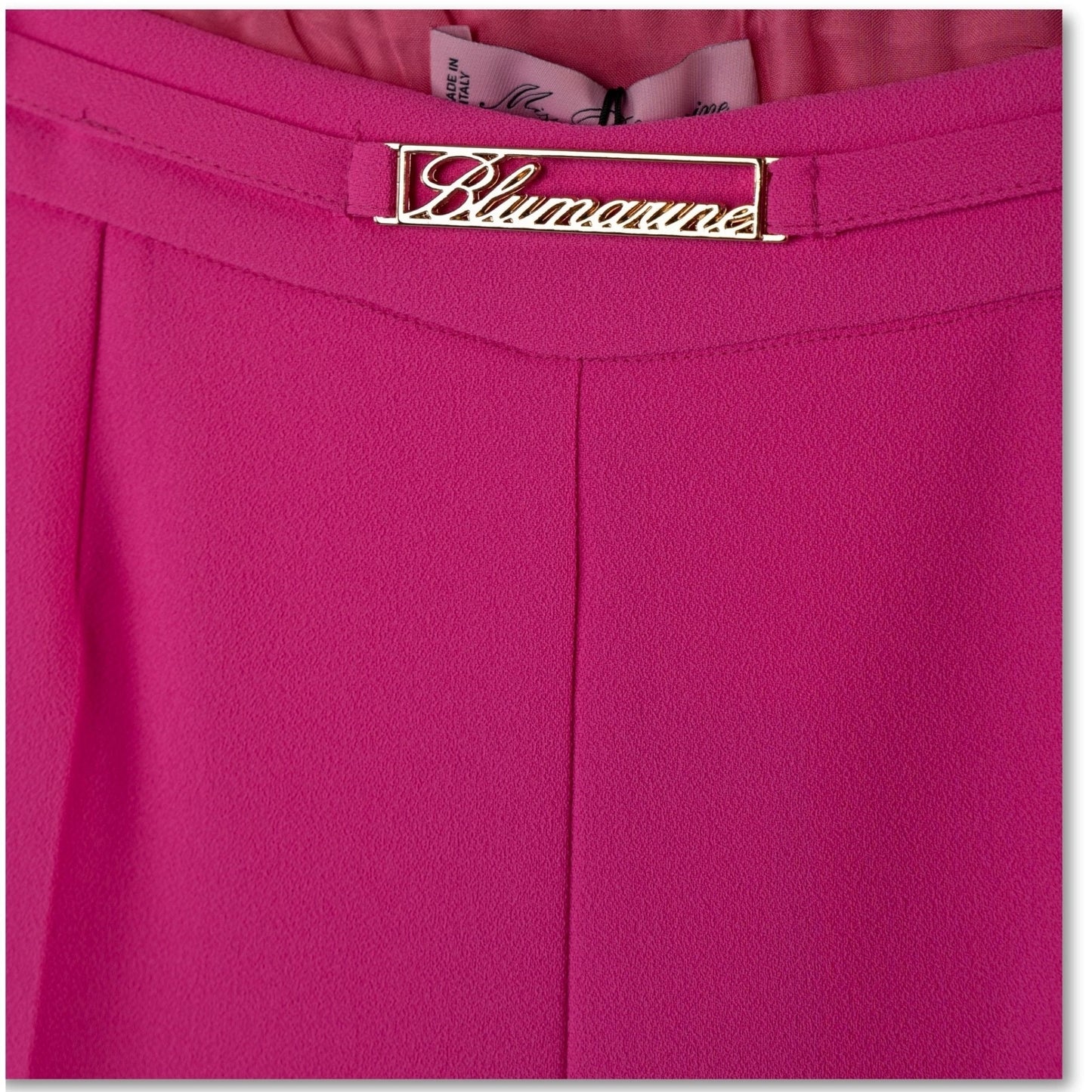 PANTALONE DRITTI A VITA ALTA MISS BLUMARINE - Angel Luxury
