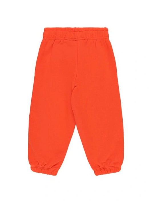 PANTALONE IN FELPA ARANCIONE MINI RODINI - Angel Luxury