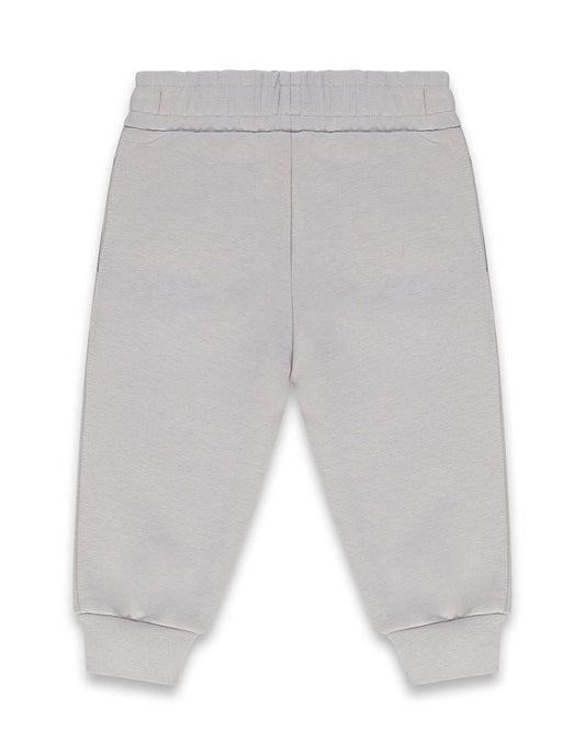 PANTALONE IN FELPA GRIGIO CHIARO ICEBERG - Angel Luxury