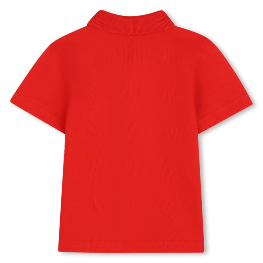 POLO ROSSA CON LOGO BIANCO TIMBERLAND - Angel Luxury
