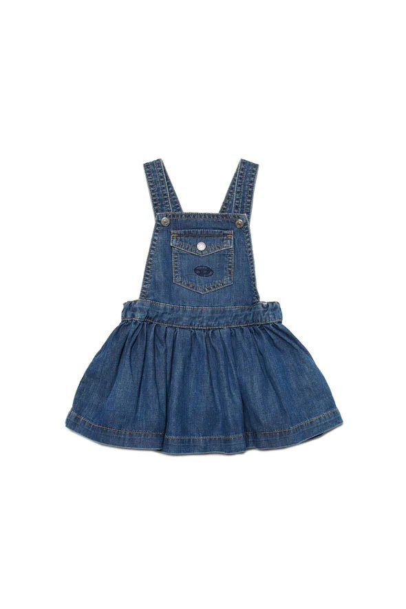 SALOPETTE IN DENIM CON VOLANT DIESEL - Angel Luxury