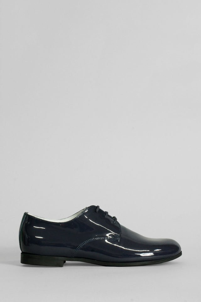 Scarpa Colori Chiari in vernice blu - Angel Luxury