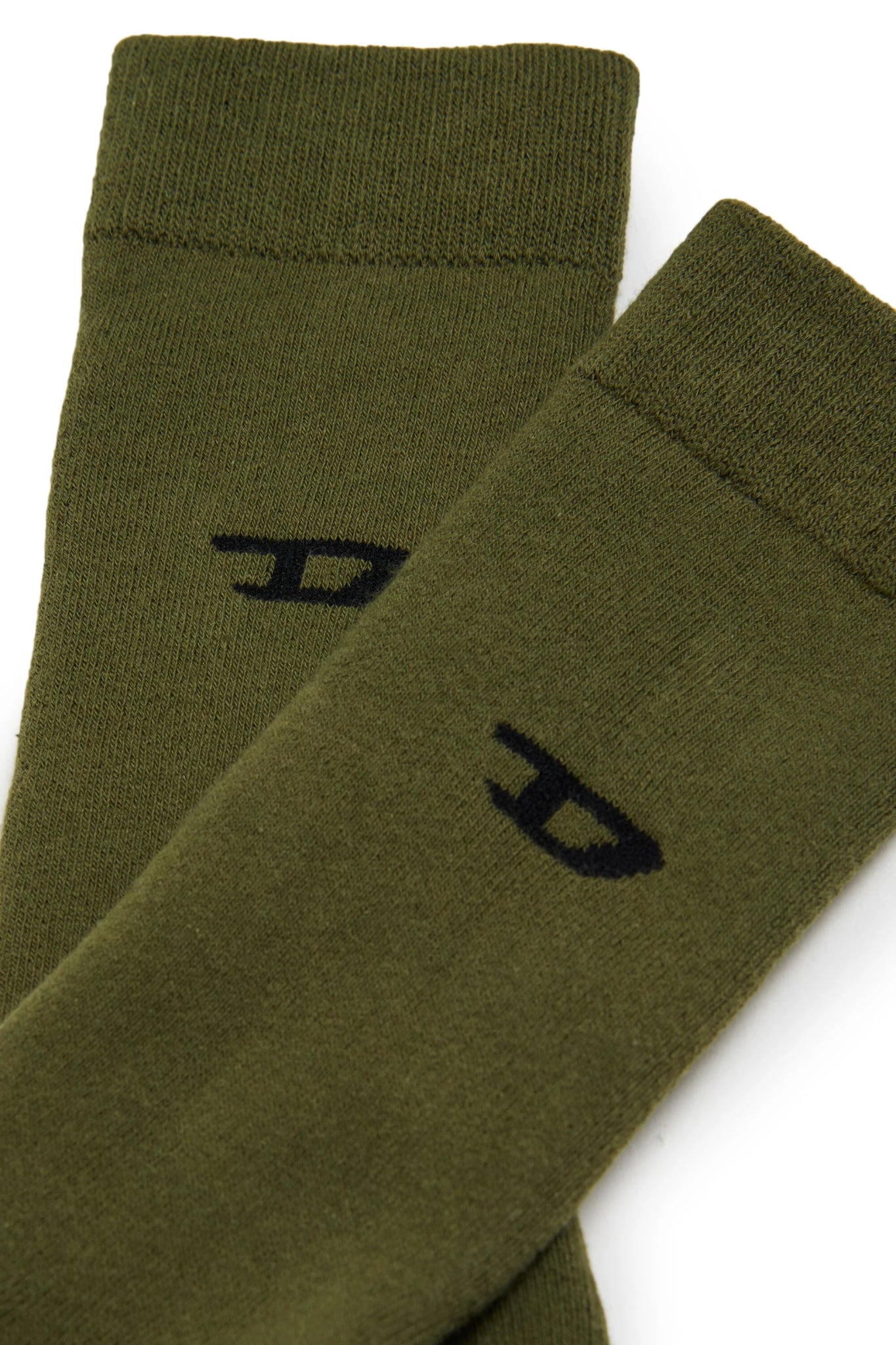 SET DI CALZINI BIANCO/VERDE CON LOGO DIESEL - Angel Luxury
