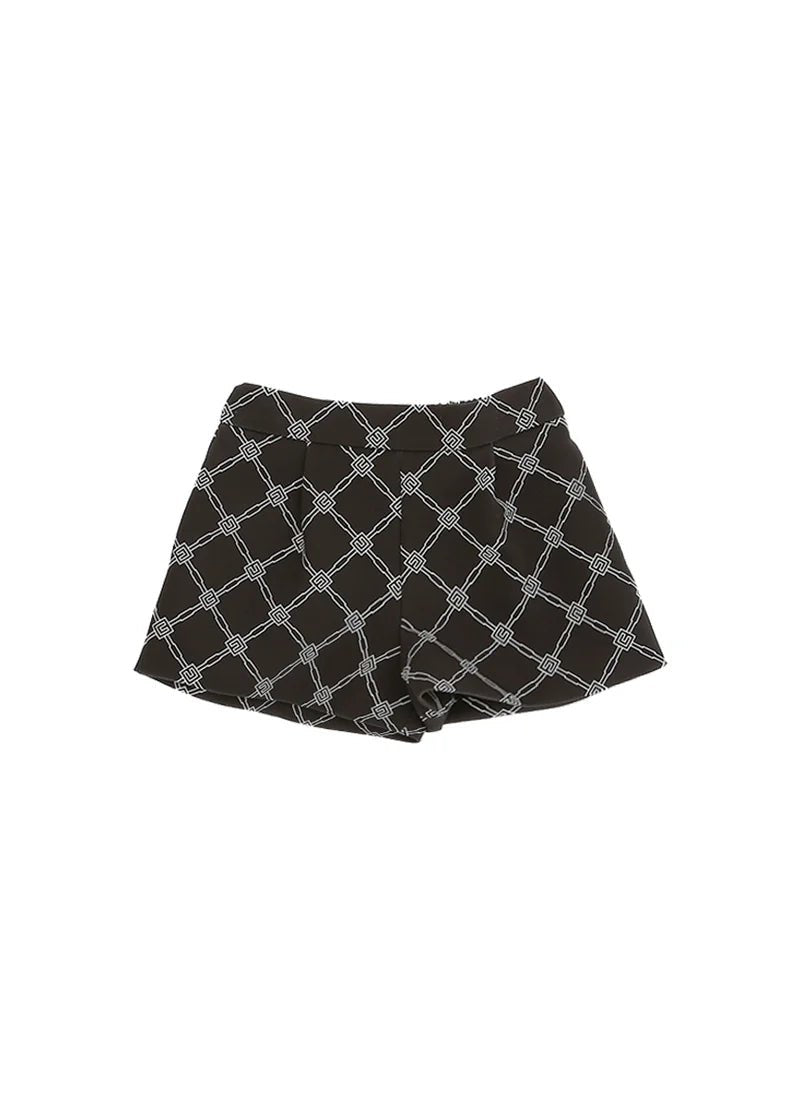 SHORTS NERO - BURO LOGATO ELISABETTA FRANCHI - Angel Luxury