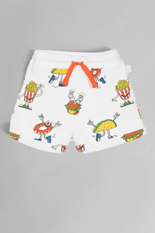 Shorts StellaMcCartney bianco popcorn - Angel Luxury